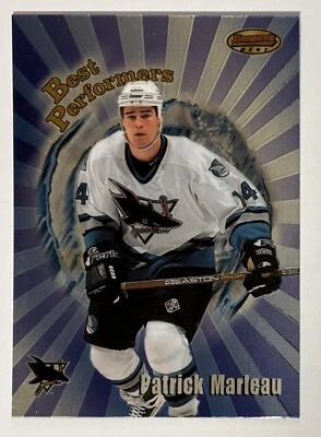 Patrick Marleau 1998-99 Bowman's Best Best Performers #BP4 - San Jose Sharks - Image 1 of 2