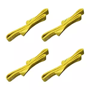 4 Pack 1" x 9ft Twisted Eye Web Sling Lifting Strap Industrial 1600 lbs - Picture 1 of 7