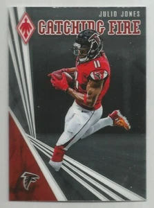 Panini Phoenix Julio Jones Catching Fire Insert #12 Atlanta Falcons 2019 - Imagen 1 de 1