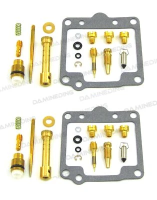 2x 80-82 XS400 Carburador Carburador Kit de Reconstrucción XS 400 - 2 KITS Foto 1 de 4