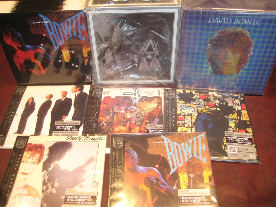 DAVID BOWIE LET'S DANCE REPLICA JAPAN 5 CD Box CD Set W/ COLLECTORS BONUS BOXES - Image 1 of 1