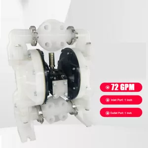 QBY4-25PP Pompa a membrana doppia ad aria 1/2" ingresso e uscita 72 GPM - Foto 1 di 12