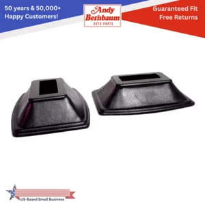 For 1938 Plymouth Dodge DeSoto Front Right Left Bumper Arm Rubber Grommets Pair - Picture 1 of 4