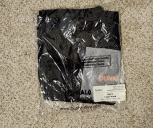 BRAND NEW BLACK DUNKIN' DONUTS LOGO ADULT QUARTER ZIP LONG SLEEVE SHIRT - SIZE L - Picture 1 of 5