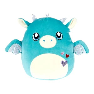 Squishmallow 12” Tatiana Dragon 2021 Valentine Plush kelly Toy NWT - Picture 1 of 11