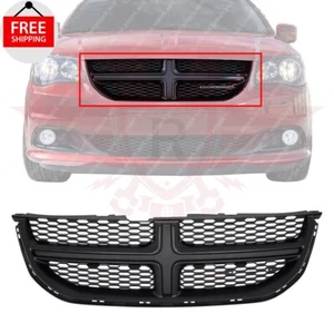 New Front Grille Assembly Black Fits 2011-2020 Dodge Grand Caravan CH1200340 - Picture 1 of 7
