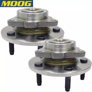 Par de bujes y cojinetes de rueda delantera Moog para camioneta Dodge Ram 1500 2002 2003-2008 - Imagen 1 de 6