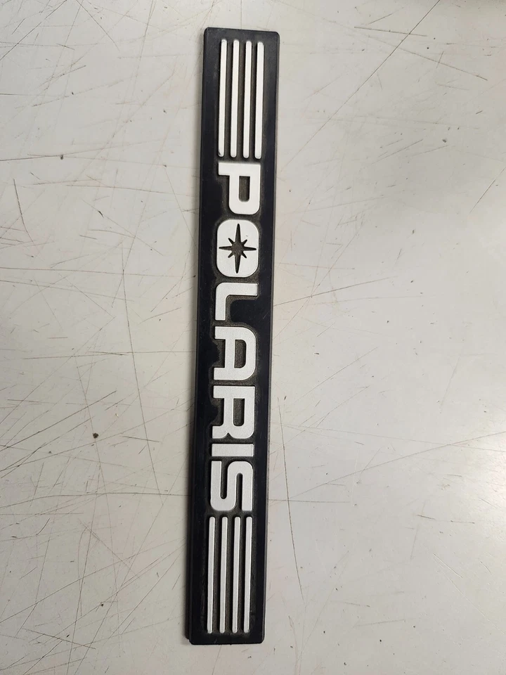 NOS Polaris Wedge Bumper Emblem Decal Silver 5430979-092 - Image 1 of 1