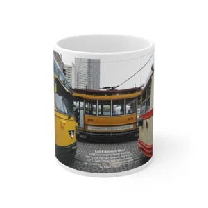 Ceramic Mug 11oz -- San Francisco Muni 578, 1071, 1079 at Don Chee Way - Picture 1 of 13