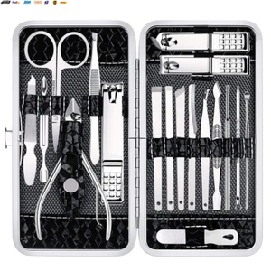 Nail Clippers Set Fingernail and Toenail Clipper Cutters, Manicure Pedicure Kit - Picture 1 of 7