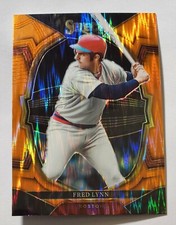Fred Lynn 2023 Panini Prizm Orange Flash Parallel Concourse Level #14 Red Sox