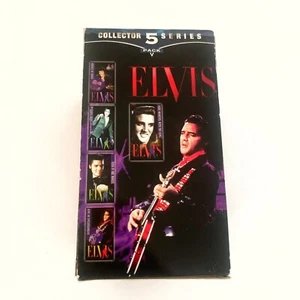 Elvis Presley the King 5 VHS Collector Series Movies King Of Rock And Roll - Picture 1 of 9