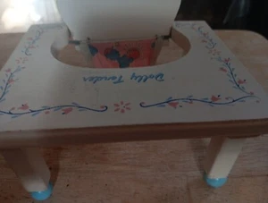 Vintage Keystone Drop Side Kinderbett #609 Baby Schwester Dolly Holzmöbel - Bild 1 von 3