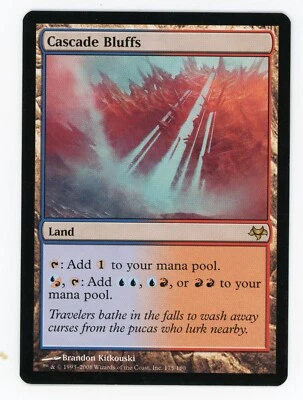 Cascade Bluffs NM Eventide MTG Magic the Gathering Ships Free - Image 1 of 2