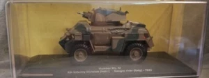 Diecast Eaglemoss 1:43 Humber Mk IV Armored Car British Army - Picture 1 of 6