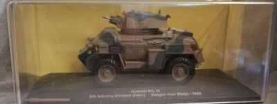 Coche blindado Diecast Eaglemoss 1:43 Segunda Guerra Mundial Humber Mk IV ejército británico Foto 1 de 4