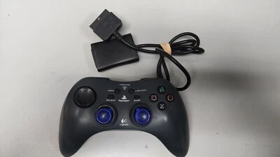 Logitech Cordless Controller & Dongle for Playstation PS2 863197 863199 - Image 1 of 4
