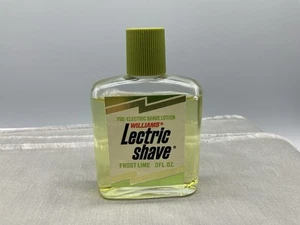 VINTAGE WILLIAMS LECTRIC SHAVE PRE SHAVE "FROSTY LIME"  LOTION 3.0 FL OZ. - Picture 1 of 3