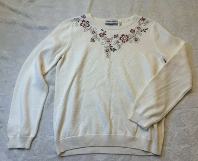 Women’s Alfred Dunner Petite Sweater - Size Petite Small - Image 1 of 4