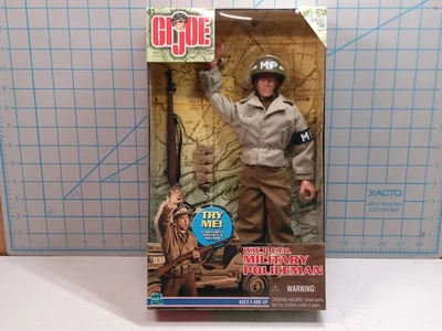 GI Joe WWII ETO Military Policeman Talking Action Figure (Redhead), Hasbro 1999 - Image 1 of 4