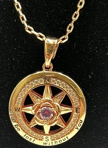 Collana Bussola Redbee Nuova Senza Etichette - Foto 1 di 3