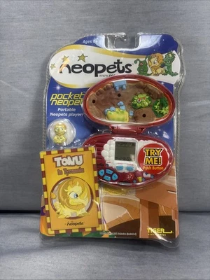 VINTAGE NEOPETS POCKET TONU IN TYRANNIA GAME TIGER EELECTRONICS 2002 NEW - image 1 of 4