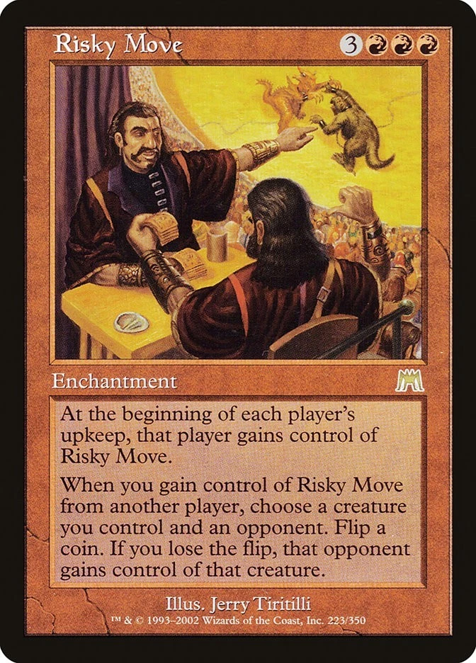 Onslaught Risky Move MTG Magic the Gathering NM - Image 1 of 1