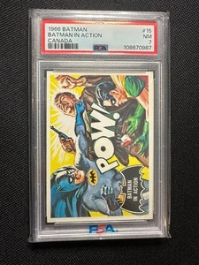 1966 Batman " BATMAN IN ACTION " Canada #15 PSA 7 - Picture 1 of 2