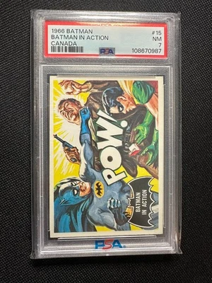 1966 Batman " BATMAN IN ACTION " Canada #15 PSA 7 - Image 1 of 2