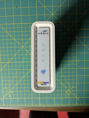 ARRIS Surfboard SB6190-RB DOCSIS 3.0 Cable Modem, White (Renewed) - Image 1 of 2