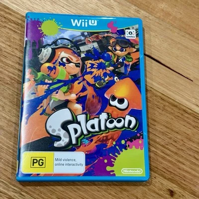 Splatoon - Nintendo Wii U Game - PAL - Fast Free Postage - Image 1 of 4