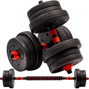 RIP X 20kg Dumbbell Set Barbell Bar with Extender Weight Lift Training Gym Home - Picture 1 of 1