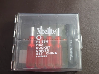 Xcelite PS89N Hex Socket Driver Tool Set - Image 1 of 4