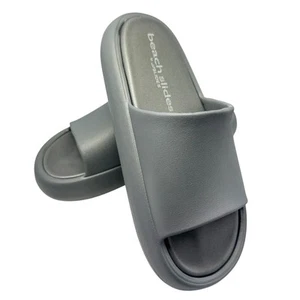 New J/Slides EVA SQUISH Grey Eva Lightweight Comfy Beach Slides Size 8 - Picture 1 of 7