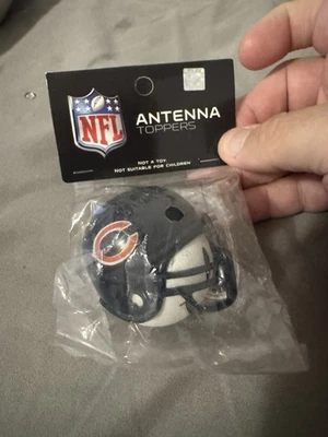 CHICAGO BEARS HELMET  TEAM CAR ANTENNA TOPPER NEW LICENSED NFL NEW - Image 1 of 2