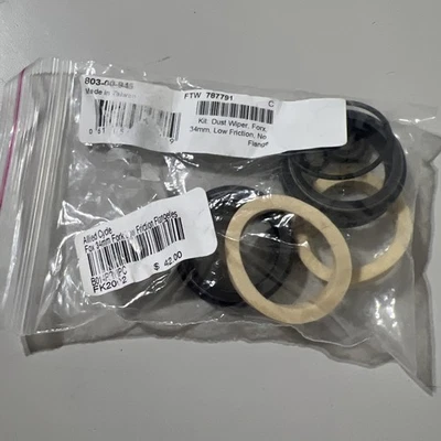 Fox Shox Fork Dust Wiper Kit, 34mm - Pair 803-00-945 Fox 34 - 50 Hour Kit - Image 1 of 4