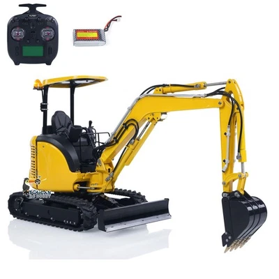 LESU 1/14 RTR Mini RC Hydraulic Excavator PC30 Metal 6CH Valve Digger ST8 Radio - Image 1 of 4