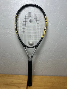 Raqueta de tenis Head Titanium Ti.S1 Pro negra amarilla agarre de 4 1/4" y tamaño de cabeza de 98 pulgadas² - Imagen 1 de 13