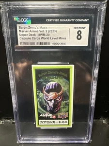 2023 Marvel Anime Vol 2 World Level Minis Items 60/349 Baron Zemo's Mask 12g7 - Picture 1 of 4