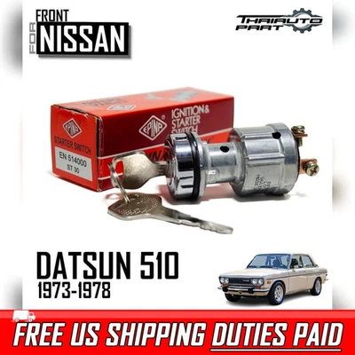 Llave de bloqueo de interruptor de encendido para Nissan Sunny Datsun 510 520 B110 410 Bluebird 68-72 Foto 1 de 4