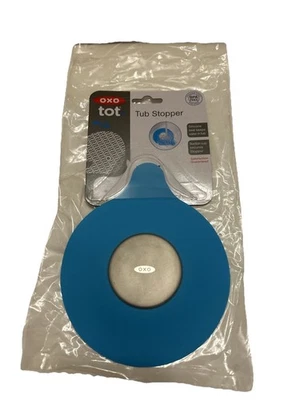 Oxo Tot Tub Stopper- Silicon Seal Keeps Water In Tub, Suction Cup- Tub- Laudry - Image 1 of 4