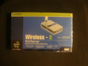 New Factory Sealed Linksys WPS54G Wireless G Print Server 2.4GHz 802.11g - Picture 1 of 5