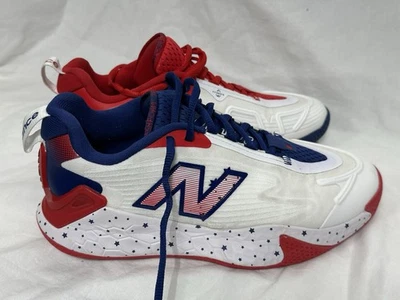New Balance CT-Rally Womens Size 9 W Tennis Sneakers Red Blue Stars - Image 1 of 4