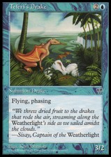 Magic the Gathering MTG Teferi's Drake (97) Mirage   LP