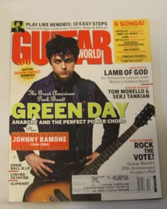 GUITAR WORLD Magazine Holiday 2004 GREEN DAY Billy Joe Armstrong Johnny Ramone - Picture 1 of 1