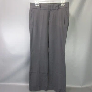 Pantalones de vestir Banana Republic 718 Martin Fit para mujer talla 4 grises pantalones elásticos - Imagen 1 de 9