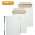 30 Pack White Rigid Mailers 7.5X9.45 Inches - Can Keep Flat Kraft Cardboard M...