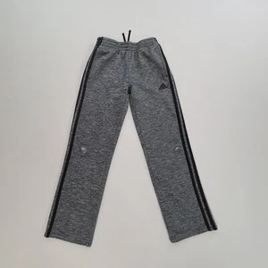 Adidas Pants Boys Medium Gray Athletic Sweat Pants Comfort Casual Youth Kids - Picture 1 of 11