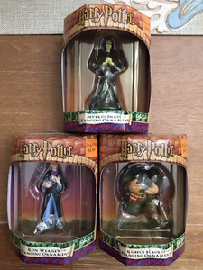 Harry Potter Enesco Hanging Ornament Lot Vintage Hagrid Snape Ron NEW In Box - Picture 1 of 10