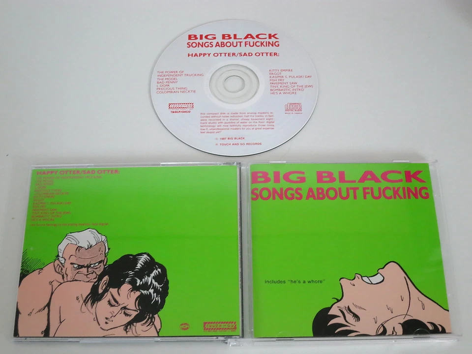 BIG BLACK/SONGS ABOUT FUCKING(TOUCH AND GO T&GLP#24CD) CD ALBUM - Bild 1 von 1
